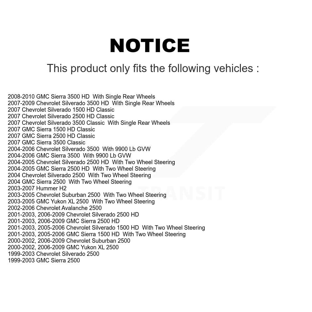 Transit Auto - KTN-100664 - Front and Rear Disc Brake Pad Kits image 19