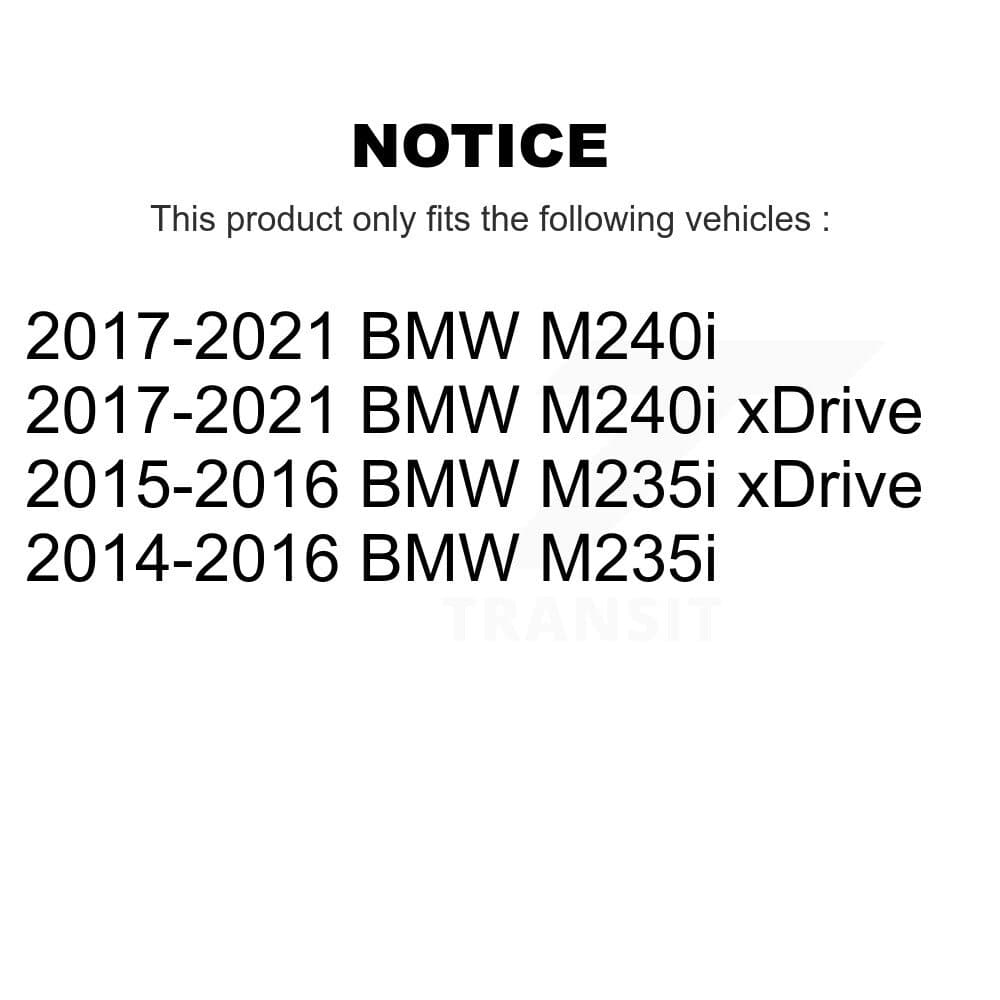 Transit Auto - KTN-100670 - Front and Rear Disc Brake Pad Kits image 19