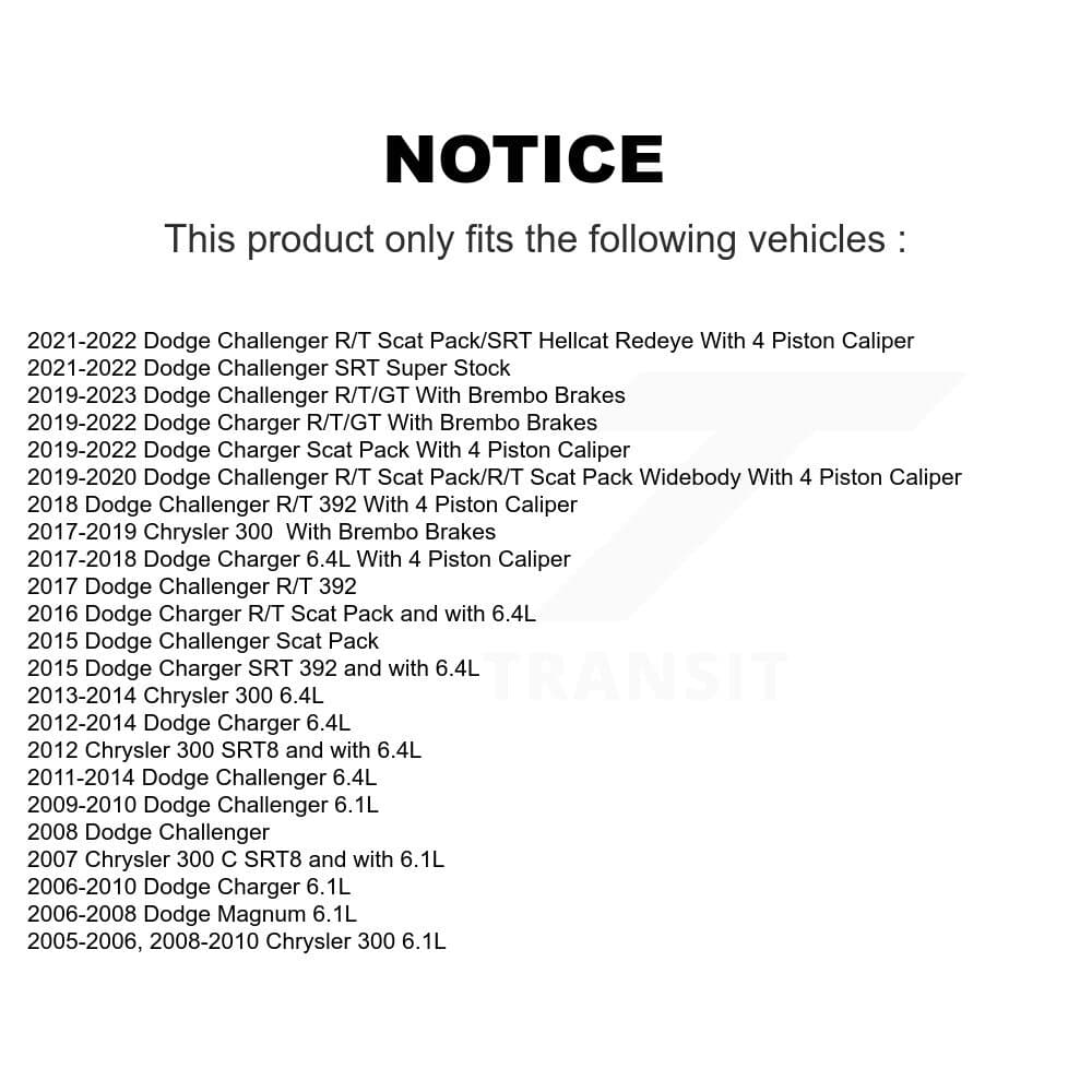 Transit Auto - KTN-100694 - Front and Rear Disc Brake Pad Kits image 19