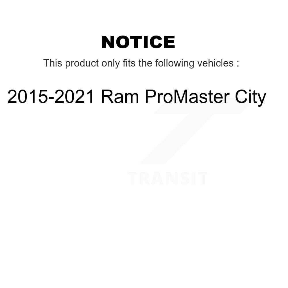 Transit Auto - KTN-100887 - Front and Rear Disc Brake Pad Kits image 19