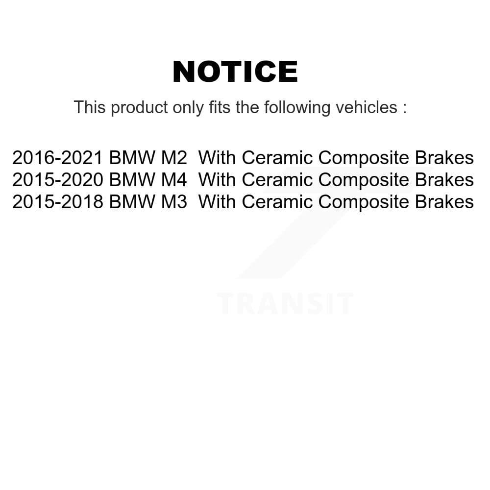 Transit Auto - KTN-100888 - Front and Rear Disc Brake Pad Kits image 19