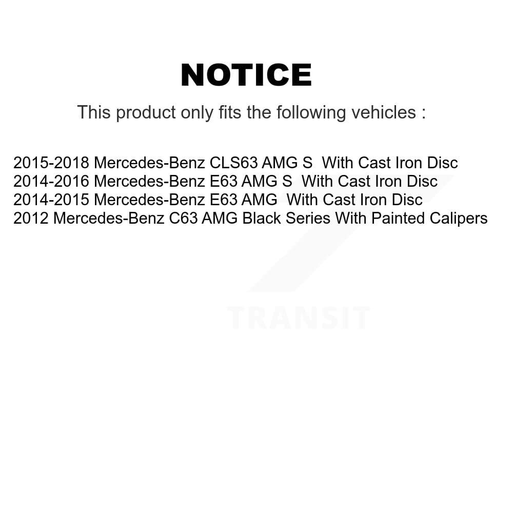 Transit Auto - KTN-100965 - Front and Rear Disc Brake Pad Kits image 19