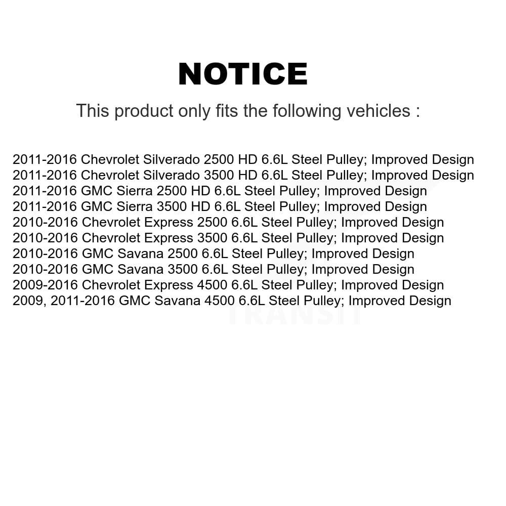 Kobra - KTP-89259 - Accessory Drive Belt Tensioner Assembly image 2