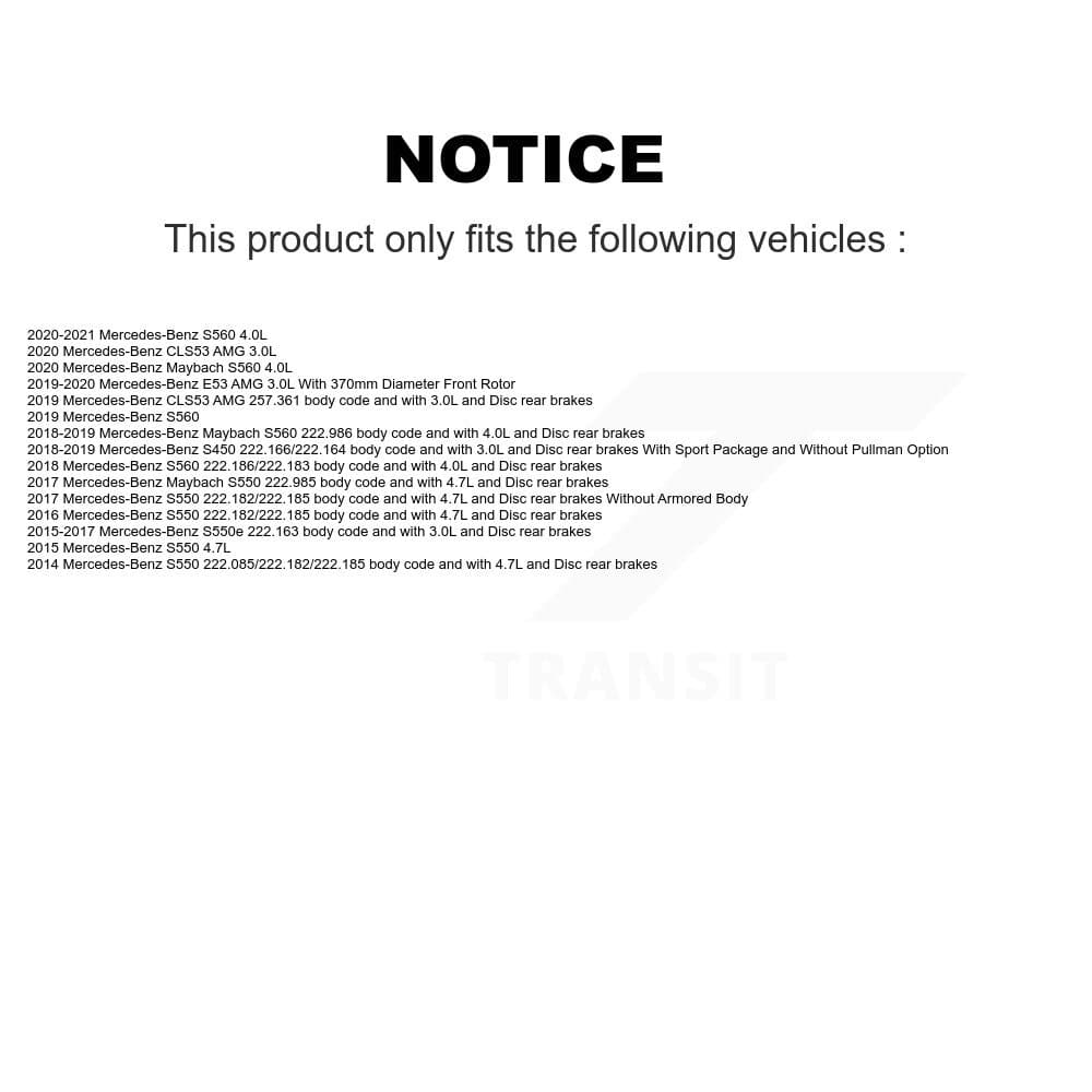 TEC - KTW-100034 - Front Disc Brake Pad Kits image 15