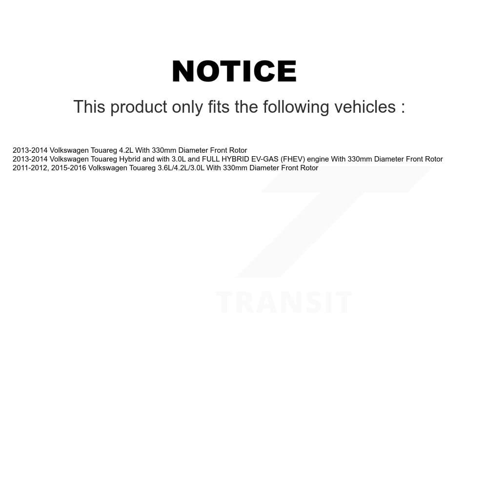 TEC - KTW-100039 - Front Disc Brake Pad Kits image 15