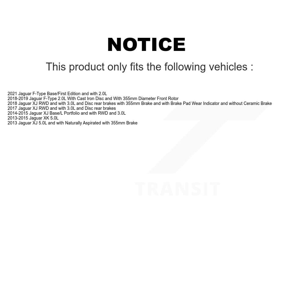 TEC - KTW-100059 - Front Disc Brake Pad Kits image 15