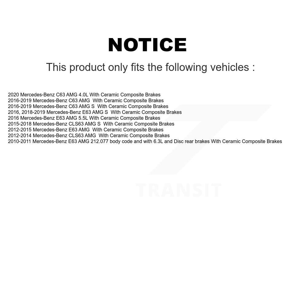 TEC - KTW-100084 - Front Disc Brake Pad Kits image 15