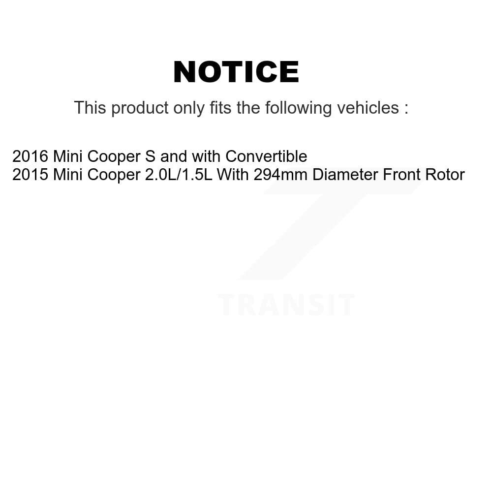 TEC - KTW-100108 - Front Disc Brake Pad Kits image 15
