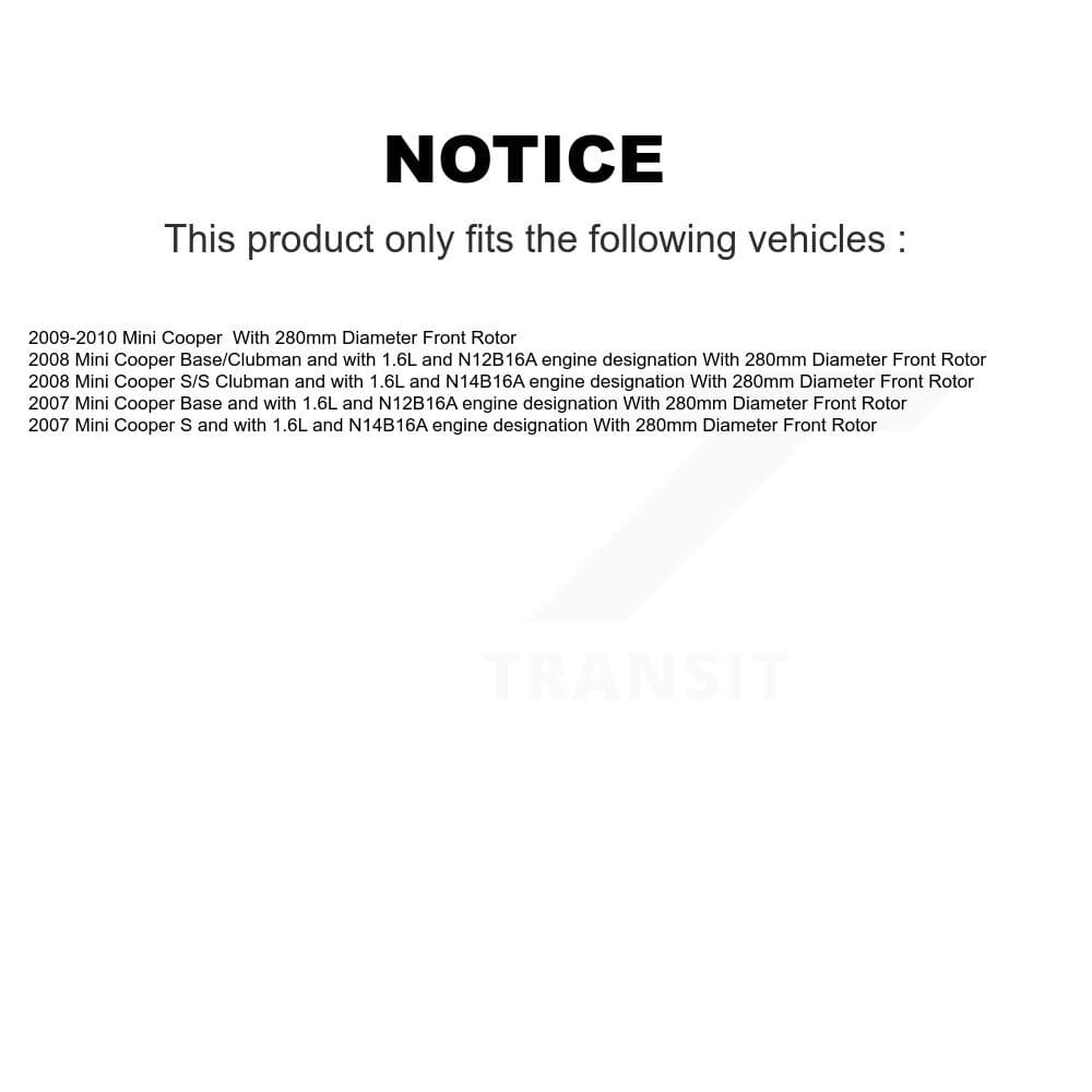TEC - KTW-100196 - Front Disc Brake Pad Kits image 15