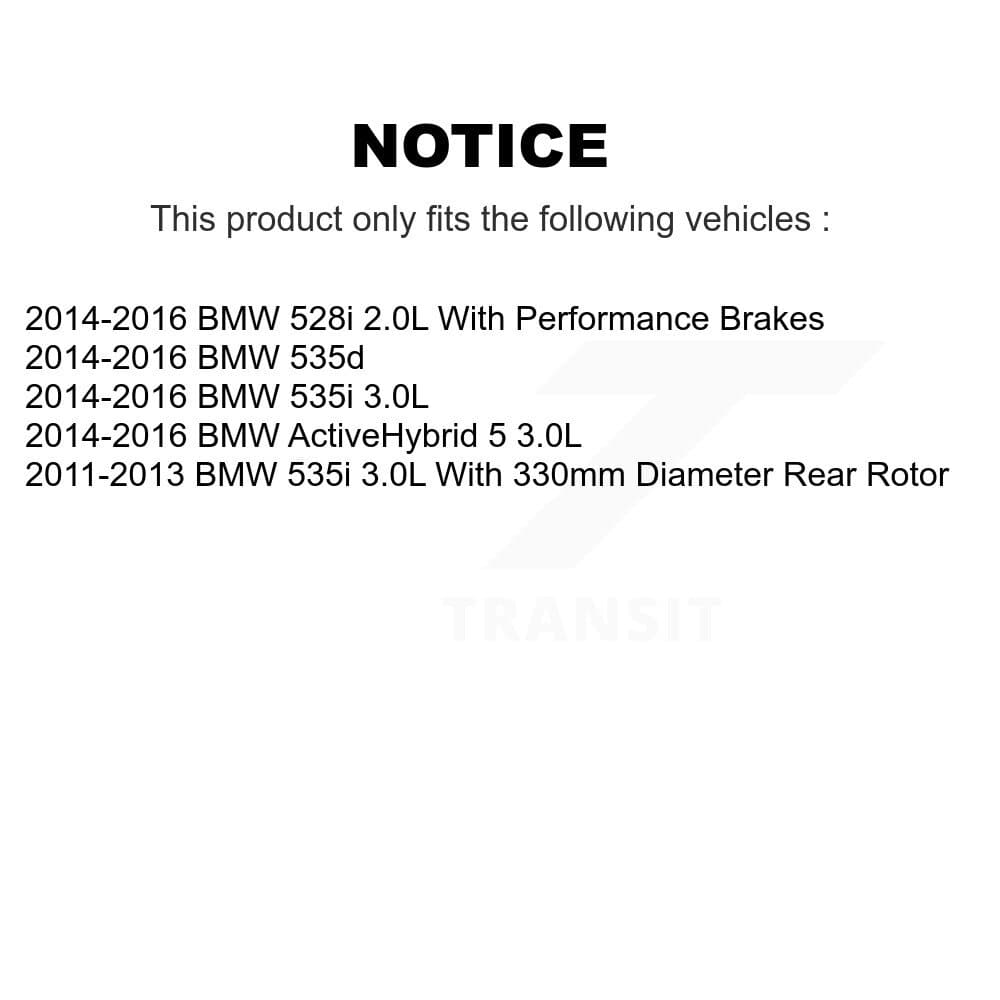TEC - KTW-100260 - Front and Rear Disc Brake Pad Kits image 15