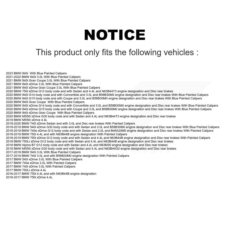 TEC - KTW-100271 - Front and Rear Disc Brake Pad Kits image 15