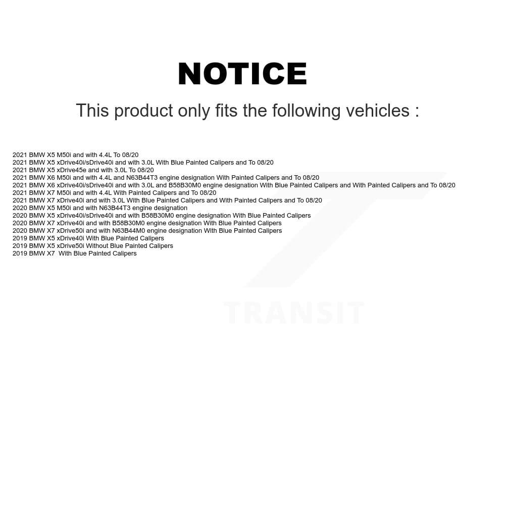TEC - KTW-100276 - Front and Rear Disc Brake Pad Kits image 15
