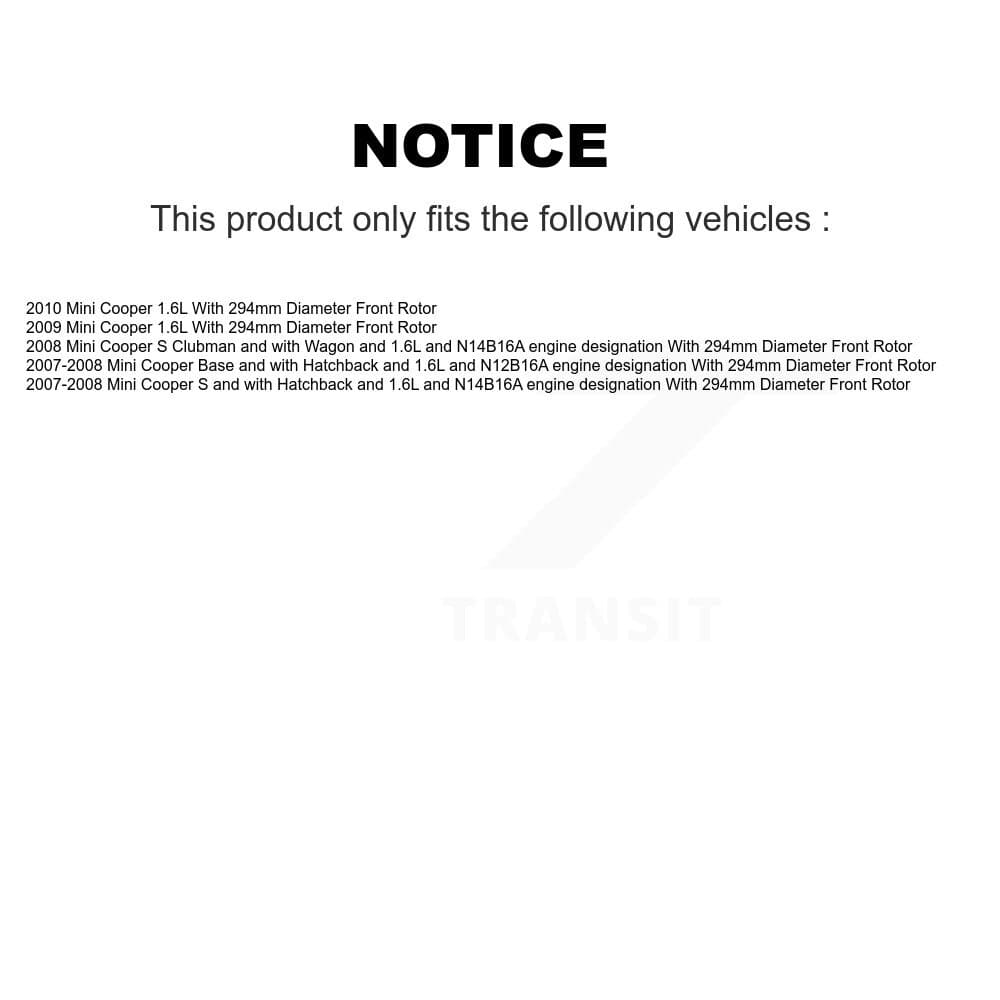 TEC - KTW-100431 - Front and Rear Disc Brake Pad Kits image 15