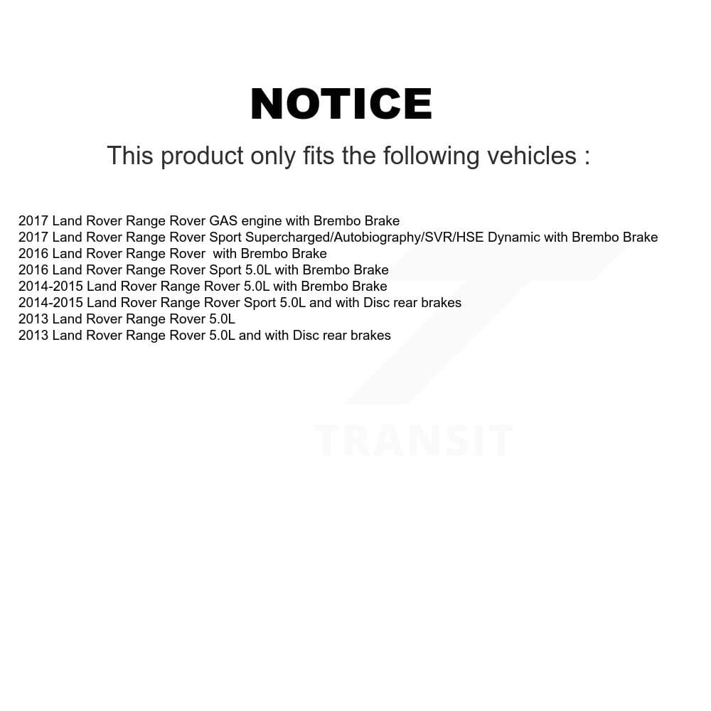 TEC - KTW-100462 - Front and Rear Disc Brake Pad Kits image 15