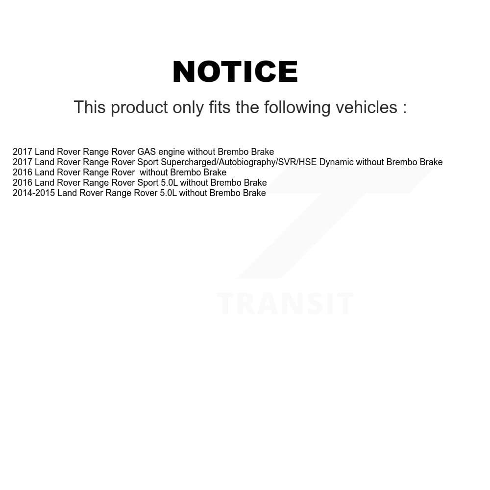TEC - KTW-100463 - Front and Rear Disc Brake Pad Kits image 15