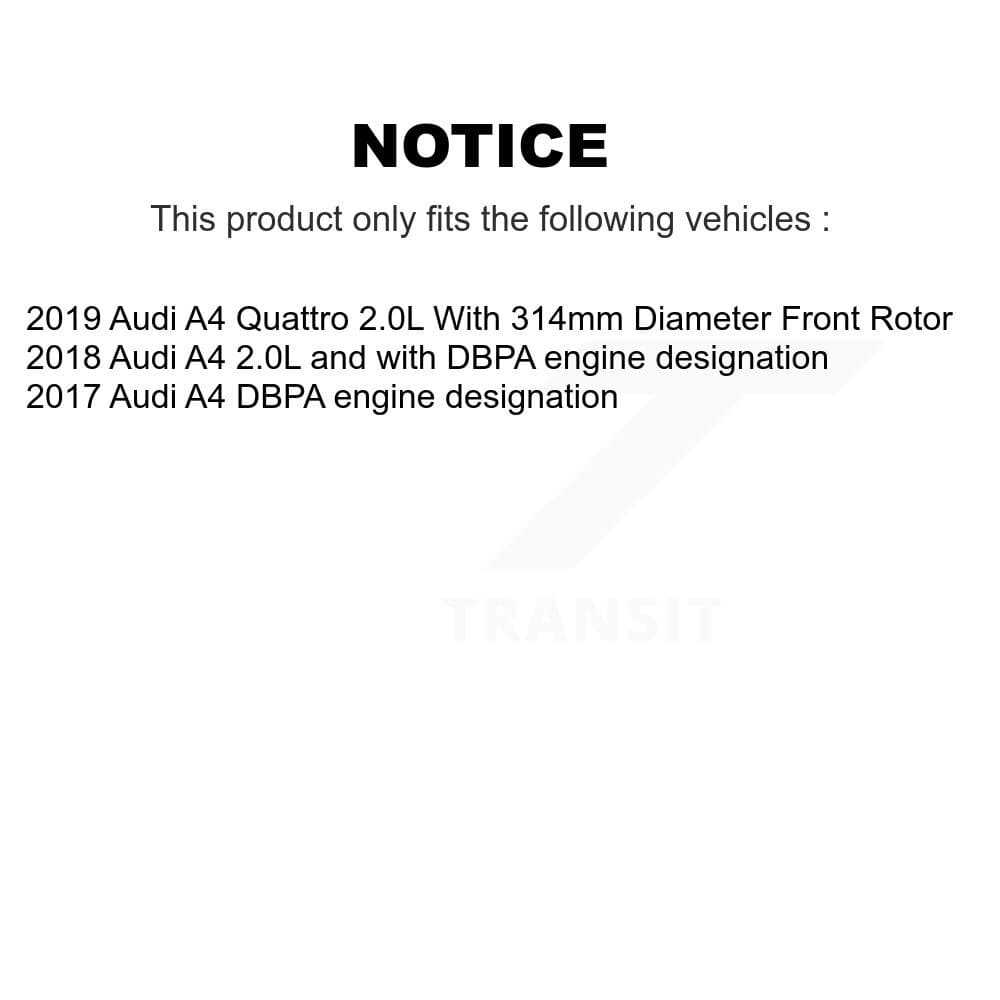 TEC - KTW-100628 - Front and Rear Disc Brake Pad Kits image 15