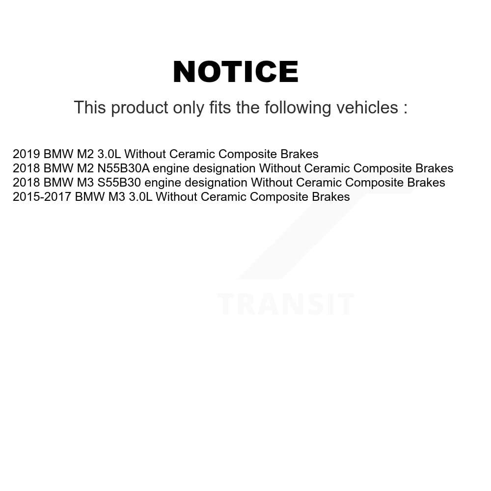 TEC - KTW-100760 - Front and Rear Disc Brake Pad Kits image 19
