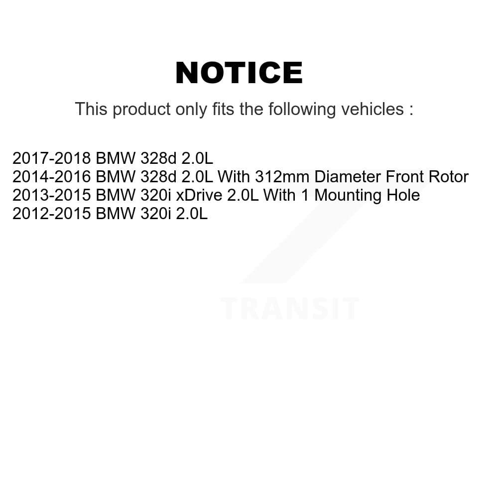 TEC - KTW-100802 - Front and Rear Disc Brake Pad Kits image 19