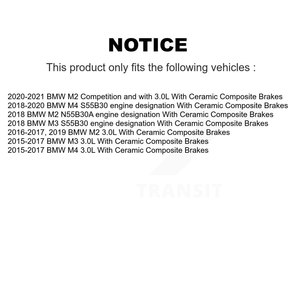 TEC - KTW-101041 - Front Disc Brake Pad Kits image 15