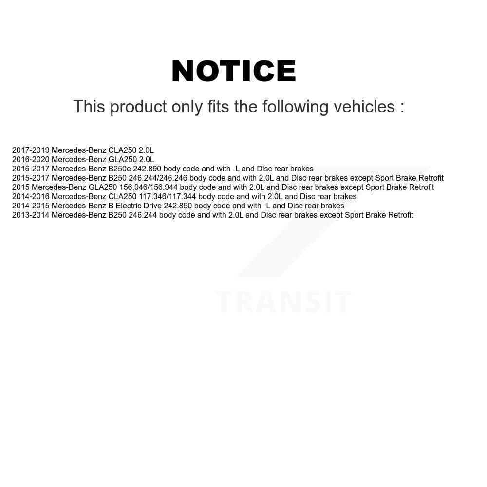 TEC - KTW-101057 - Front Disc Brake Pad Kits image 15
