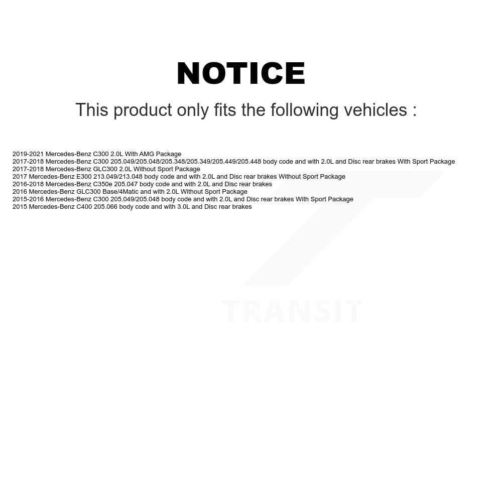 TEC - KTW-101059 - Front Disc Brake Pad Kits image 15