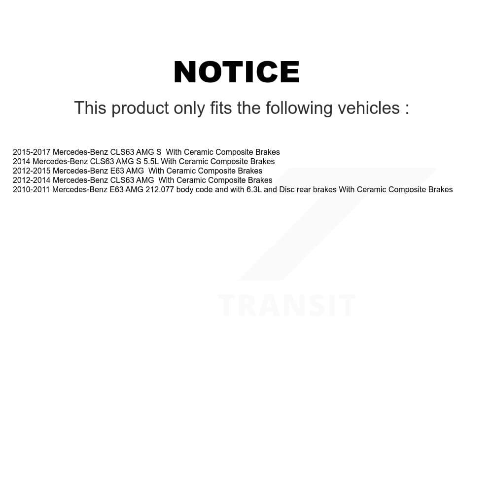 TEC - KTW-101146 - Rear Disc Brake Pad Kits image 15