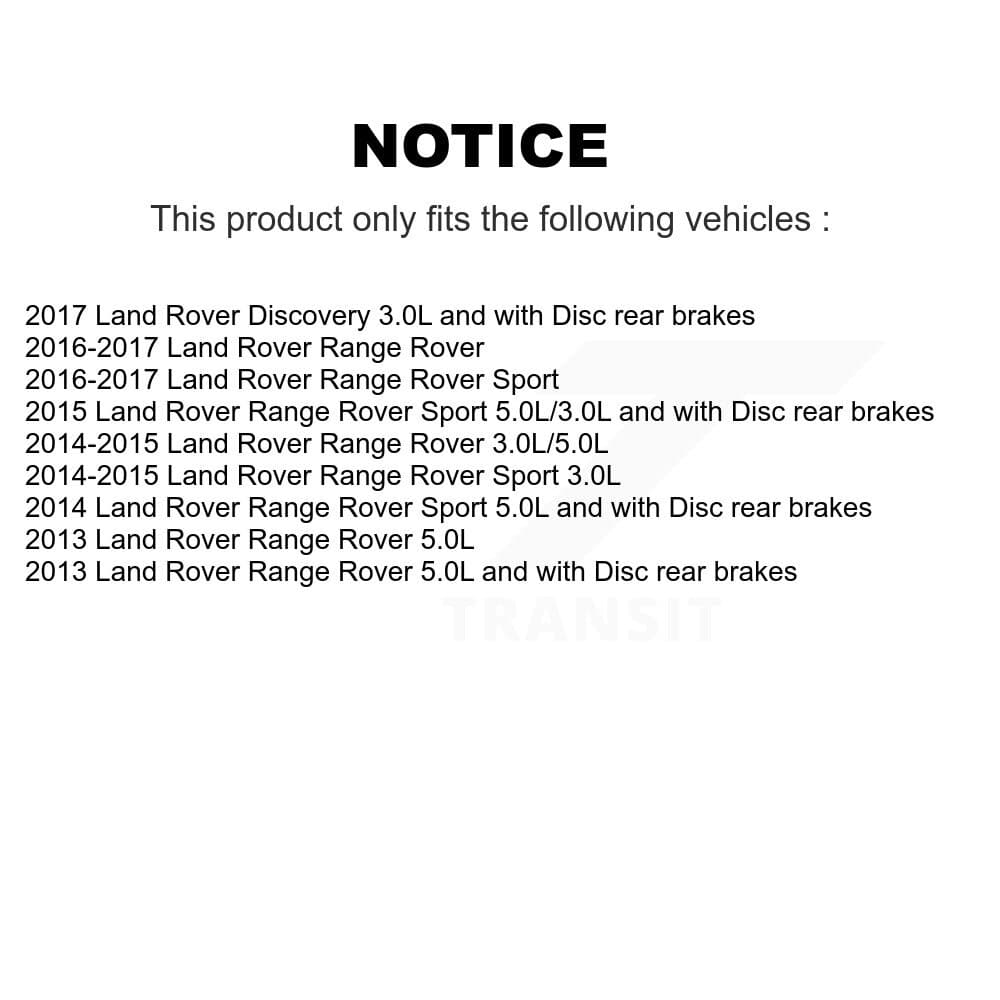TEC - KTW-101155 - Rear Disc Brake Pad Kits image 15
