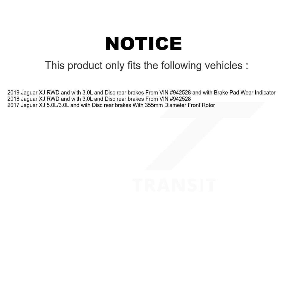 TEC - KTW-101364 - Rear Disc Brake Pad Kits image 15