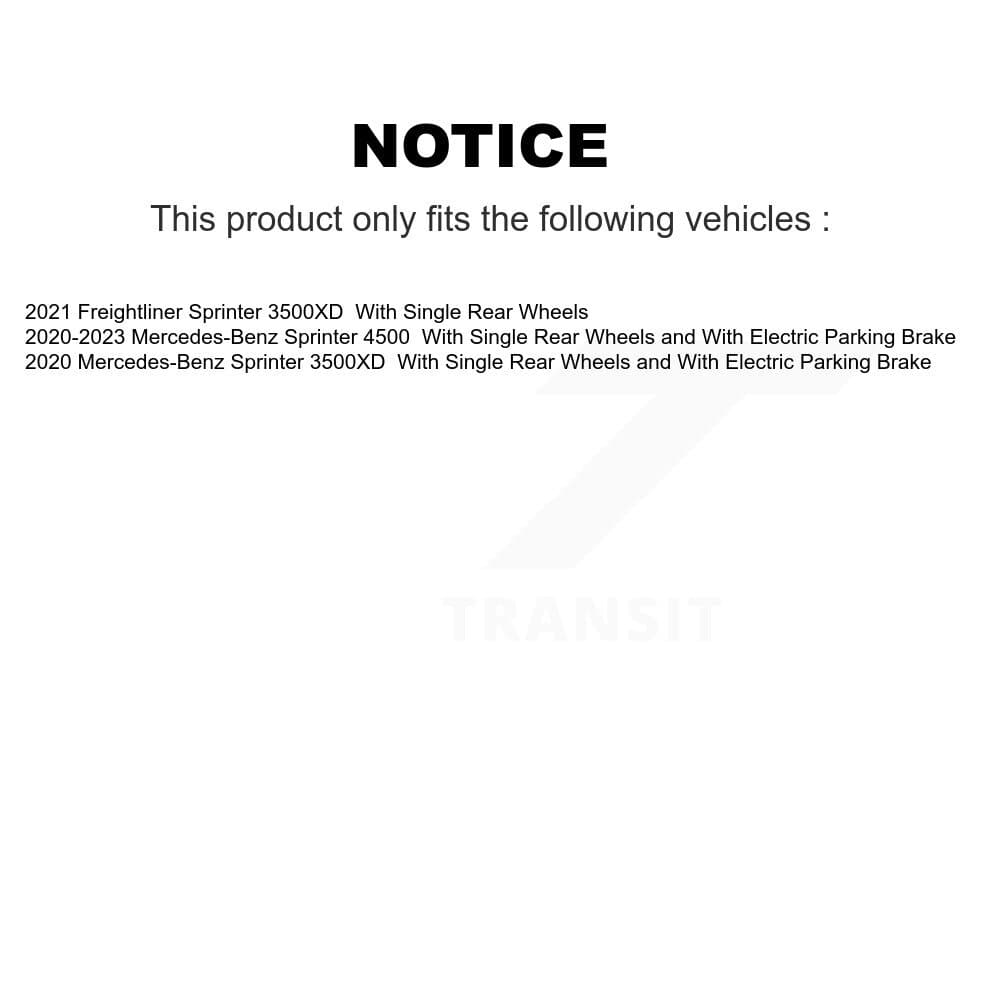 TEC - KTW-101506 - Rear Disc Brake Pad Kits image 15