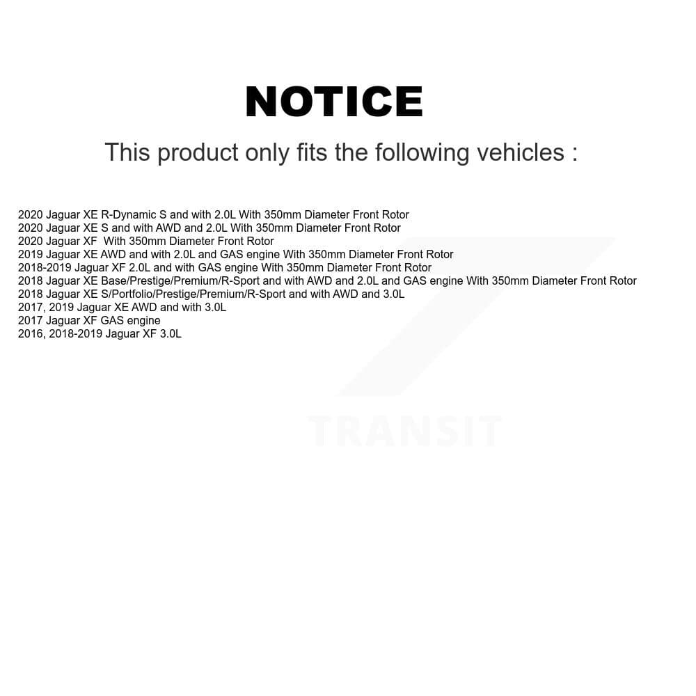 TEC - KTW-101583 - Front Disc Brake Pad Kits image 15