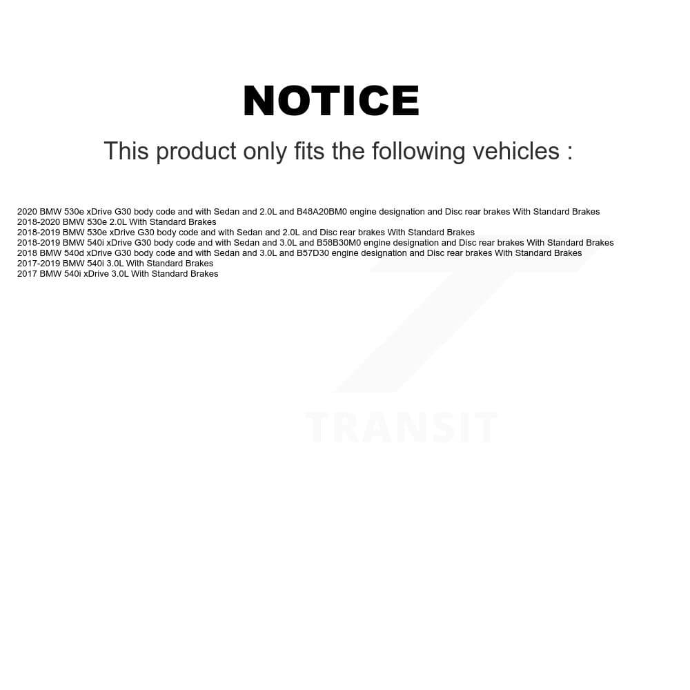 TEC - KTW-101601 - Front and Rear Disc Brake Pad Kits image 15