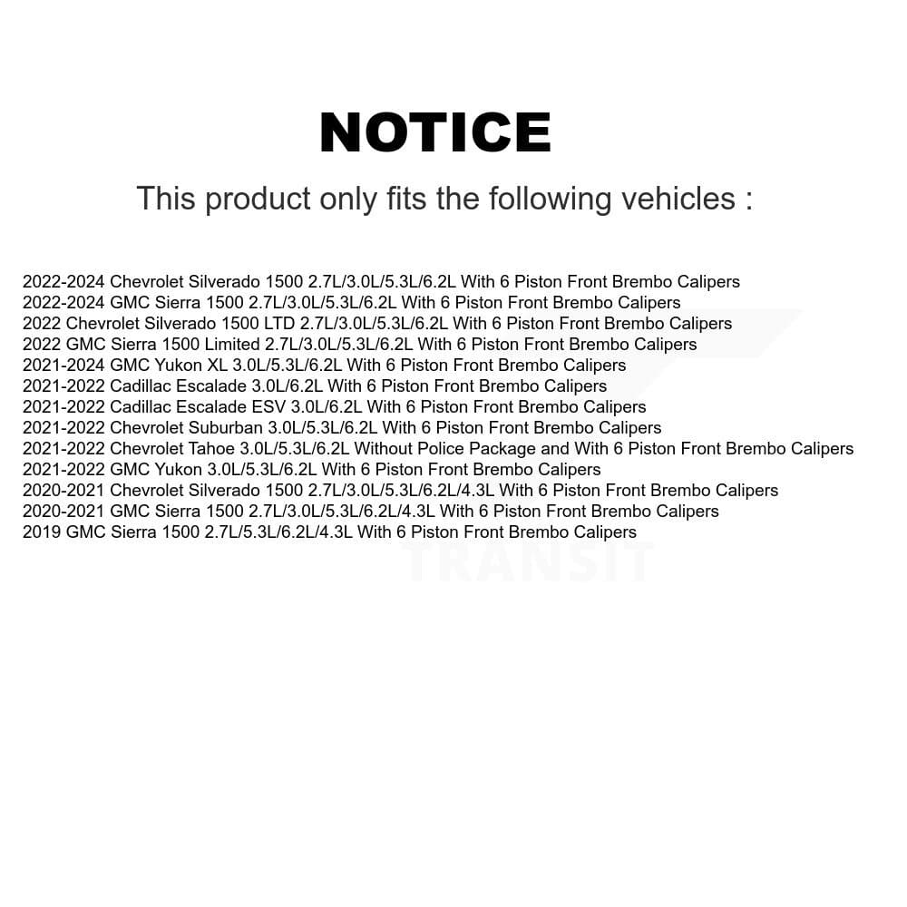 TEC - KTW-101641 - Front and Rear Disc Brake Pad Kits image 15