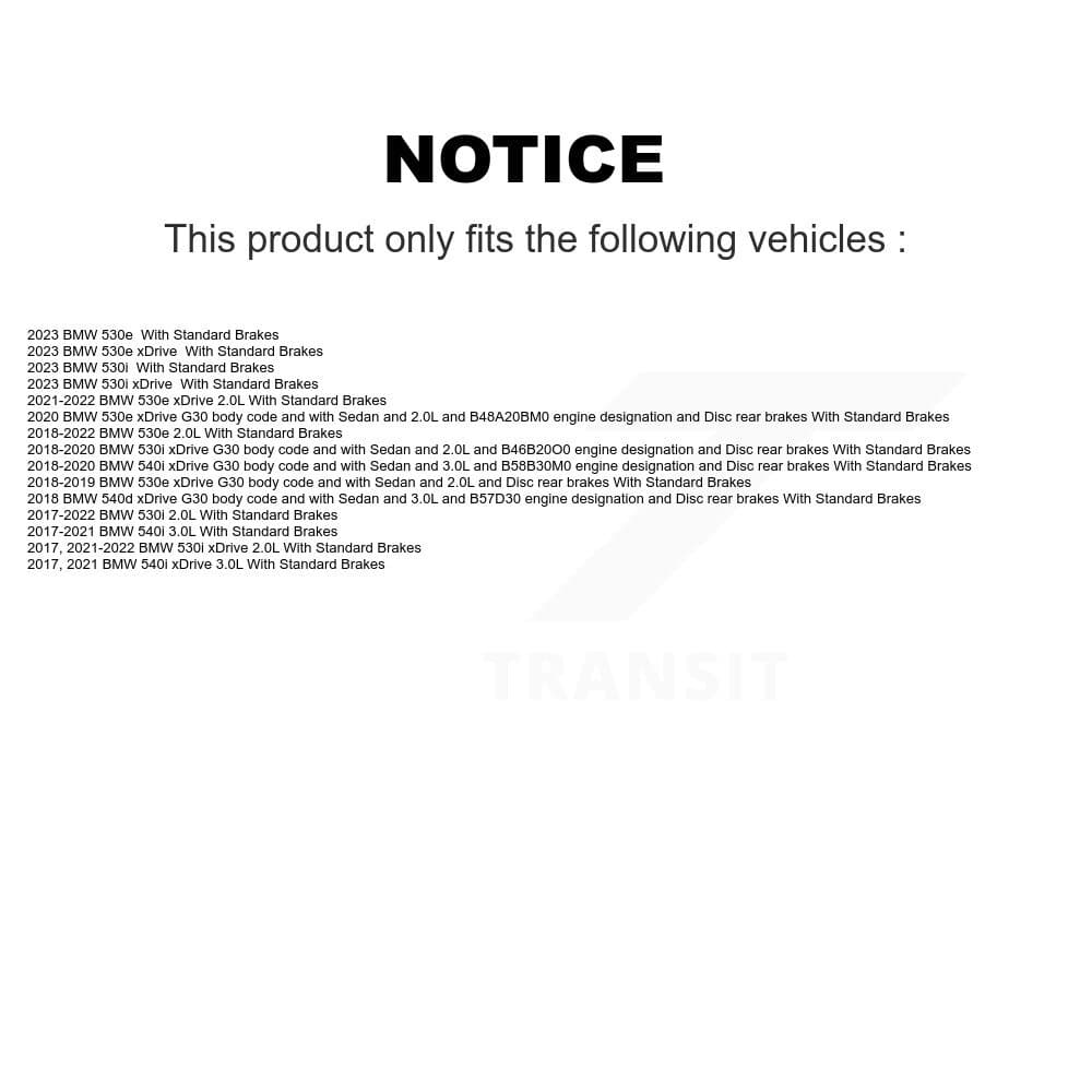 TEC - KTW-101681 - Front Disc Brake Pad Kits image 15