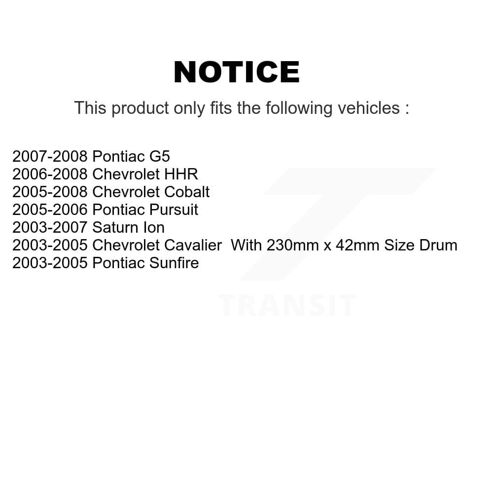 Top Quality - NB-795B - Rear Drum Brake Shoe image 8