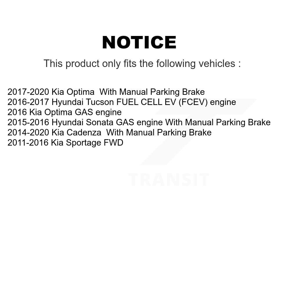 Top Quality - NB-882B - Rear Parking Brake Shoe image 8