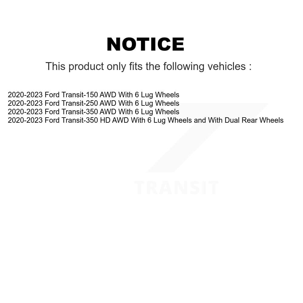 AmeriBRAKES - NWF-ASD2301 - Front Disc Brake Pad image 8