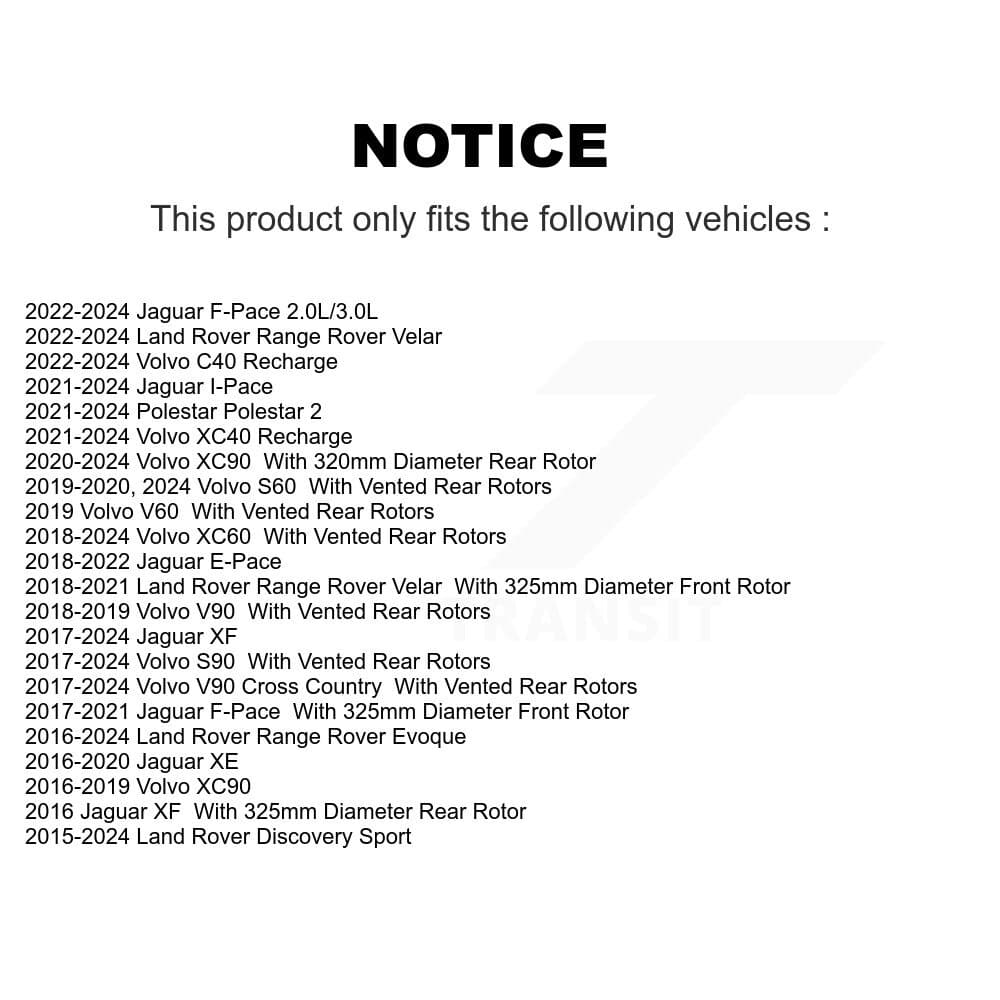 AmeriBRAKES - NWF-EPS1821 - Rear Disc Brake Pad image 2