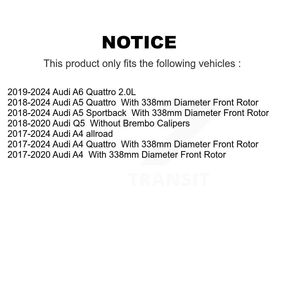 AmeriBRAKES - NWF-EPS1897 - Front Disc Brake Pad image 2