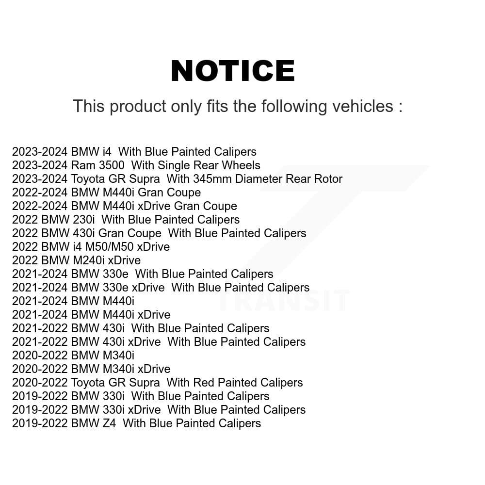 AmeriBRAKES - NWF-EPS2220 - Rear Disc Brake Pad image 2