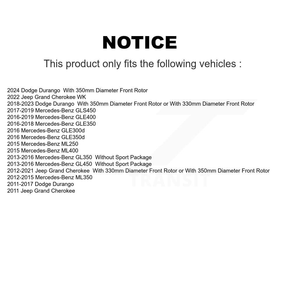 AmeriBRAKES - NWF-PRC1629 - Front Disc Brake Pad image 8