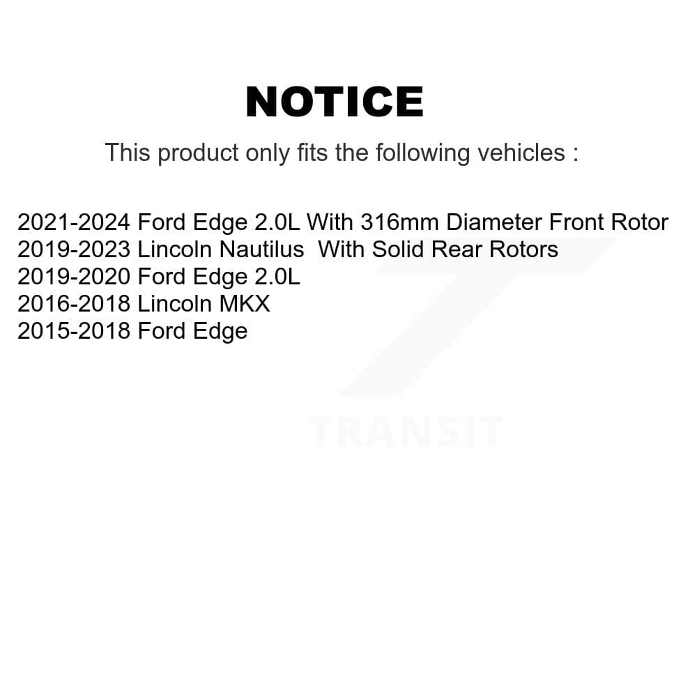 AmeriBRAKES - NWF-PRC1818 - Front Disc Brake Pad image 8