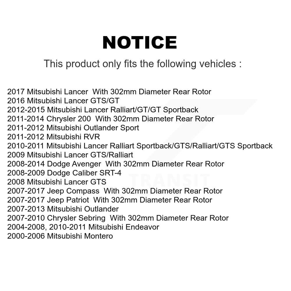 AmeriBRAKES - NWF-PRC868 - Rear Disc Brake Pad image 8