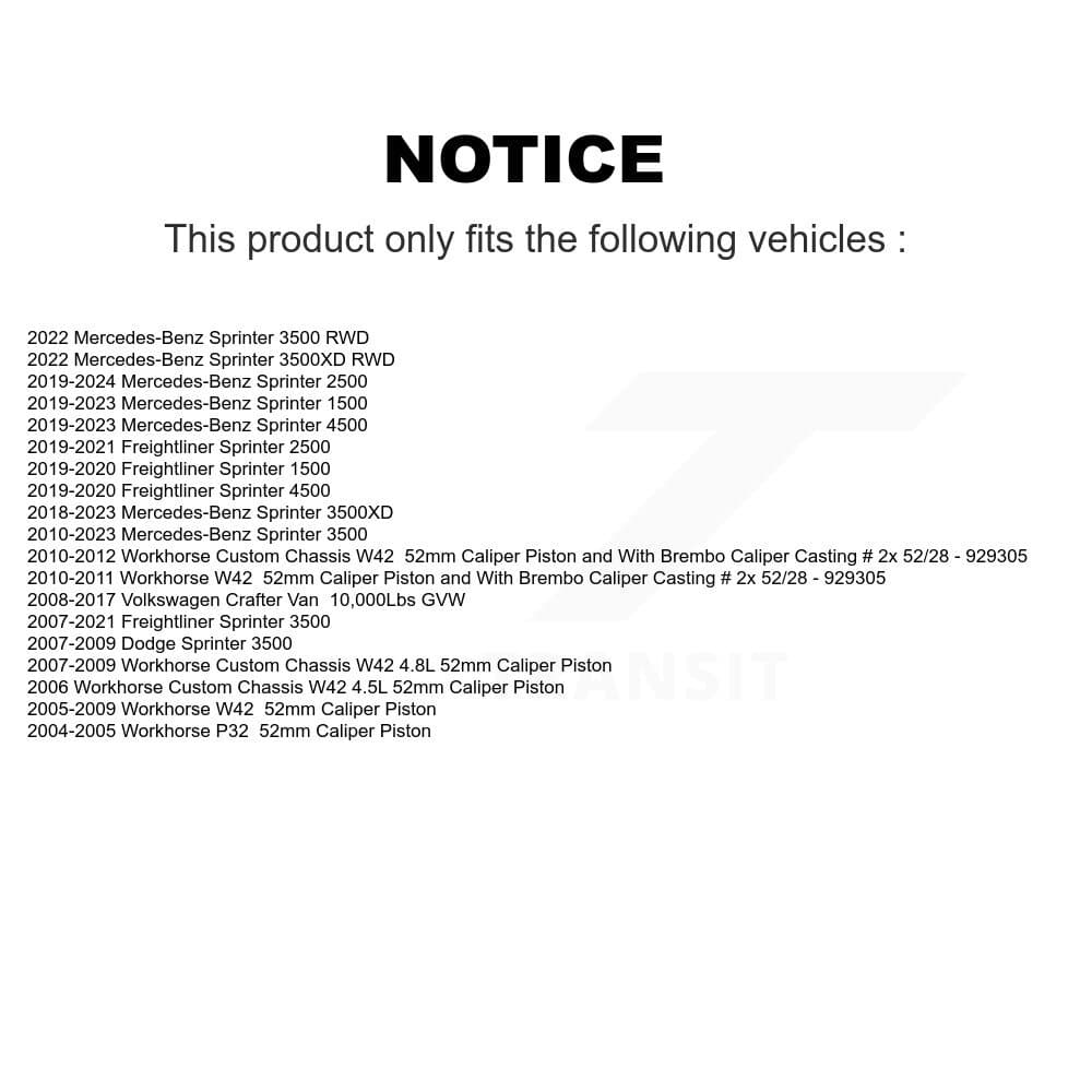AmeriBRAKES - NWF-PRM1699 - Front Disc Brake Pad image 8