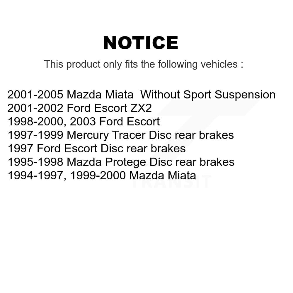 AmeriBRAKES - NWF-PRM636 - Rear Disc Brake Pad image 8