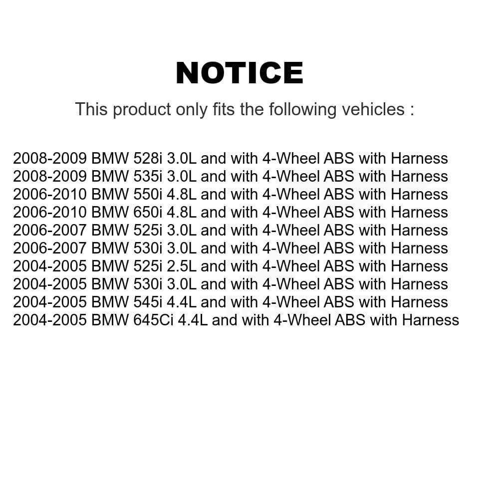 Mpulse - SEN-2ABS0098 - Front ABS Wheel Speed Sensor image 2