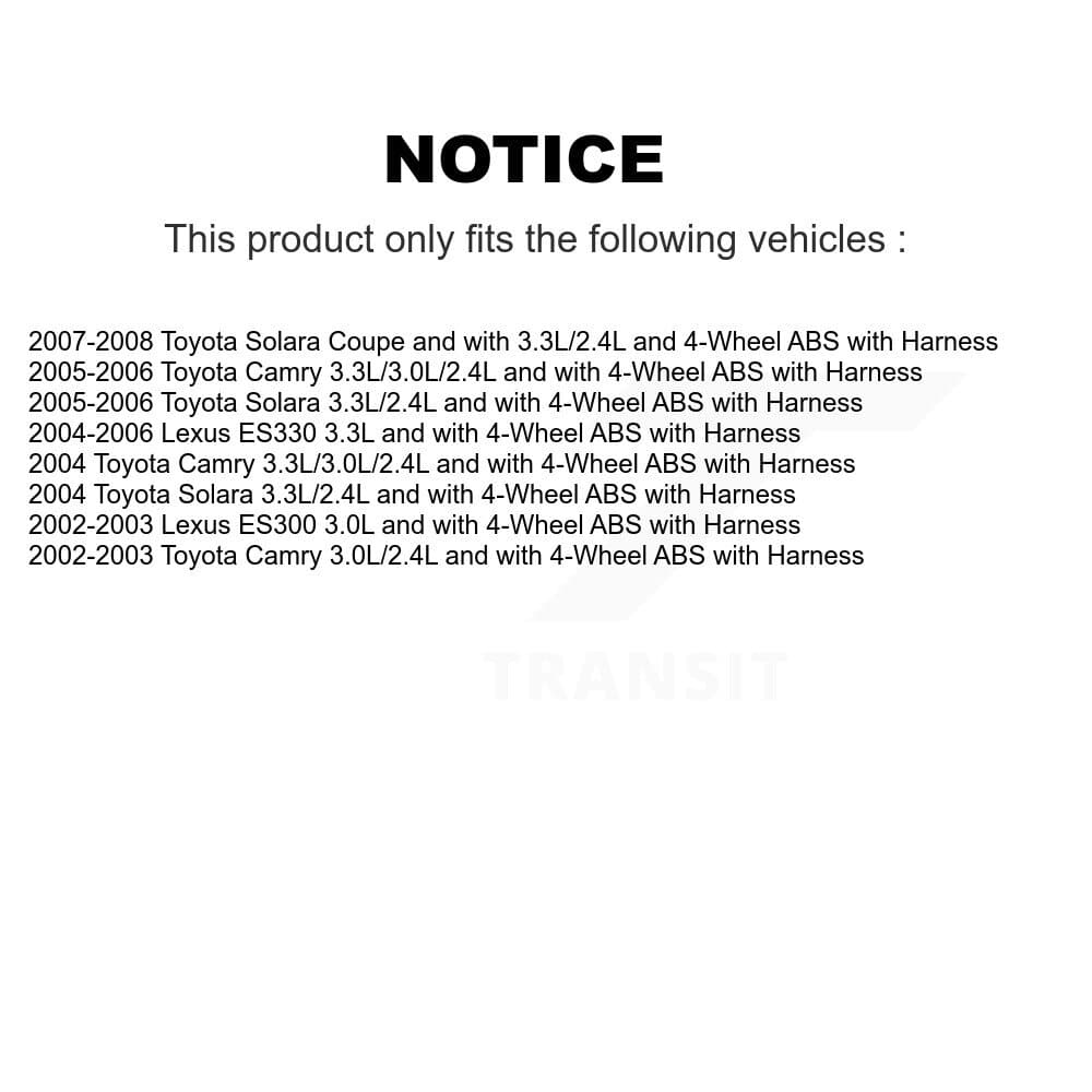 Mpulse - SEN-2ABS0144 - Front Right ABS Wheel Speed Sensor image 2