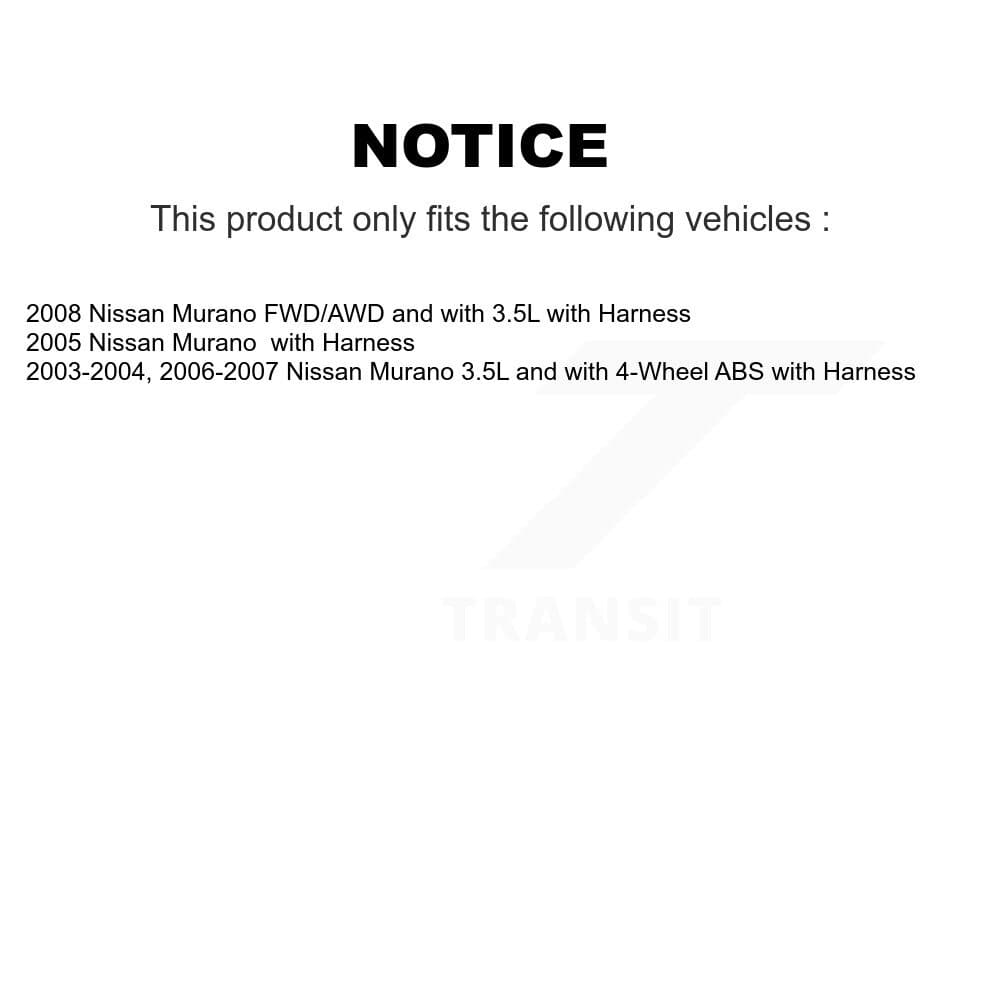 Mpulse - SEN-2ABS0147 - Front Left ABS Wheel Speed Sensor image 2