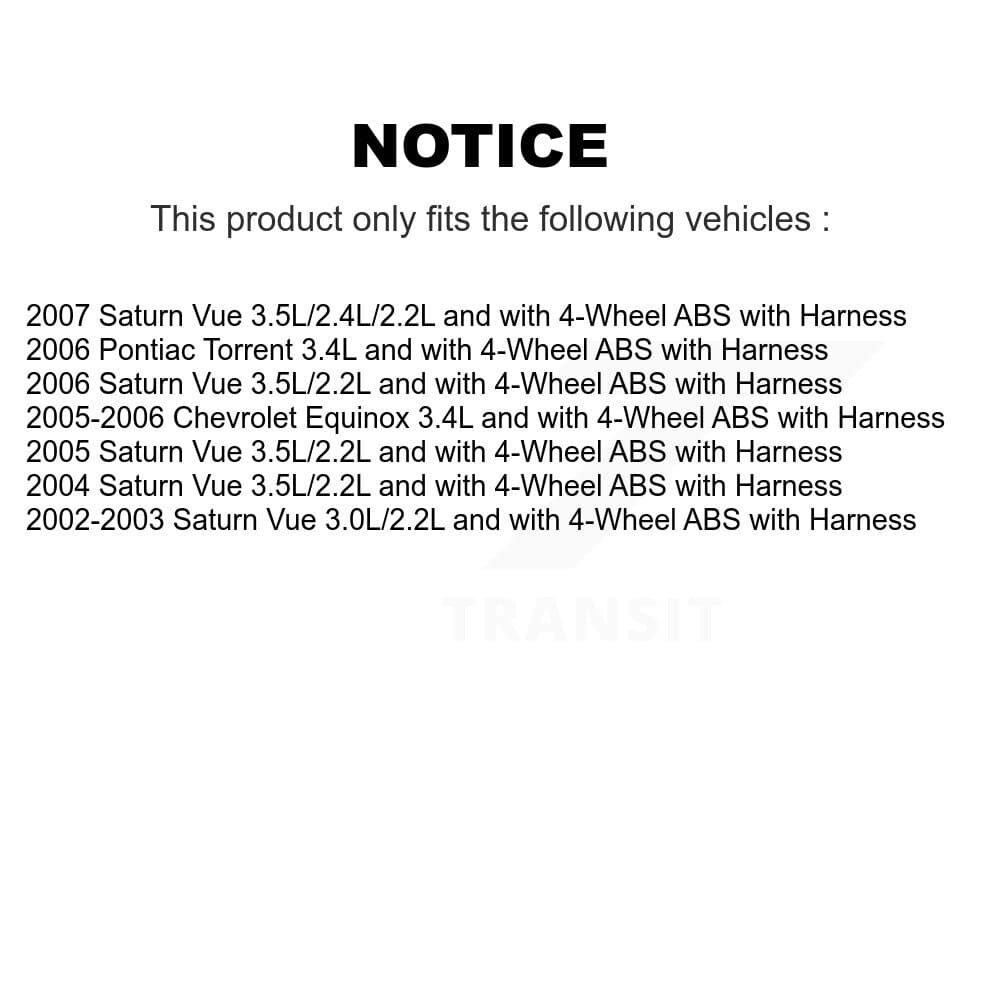 Mpulse - SEN-2ABS0165 - Rear ABS Wheel Speed Sensor image 2