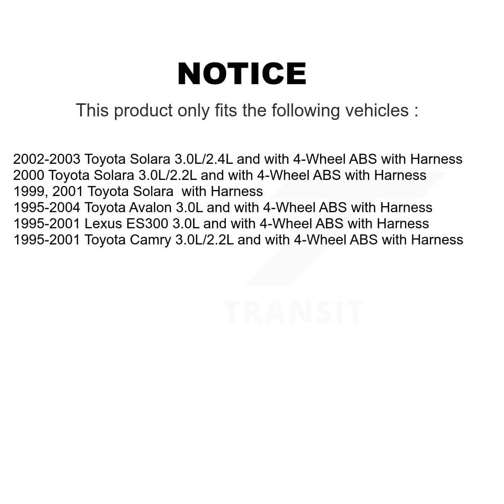 Mpulse - SEN-2ABS0313 - Rear Left ABS Wheel Speed Sensor image 2