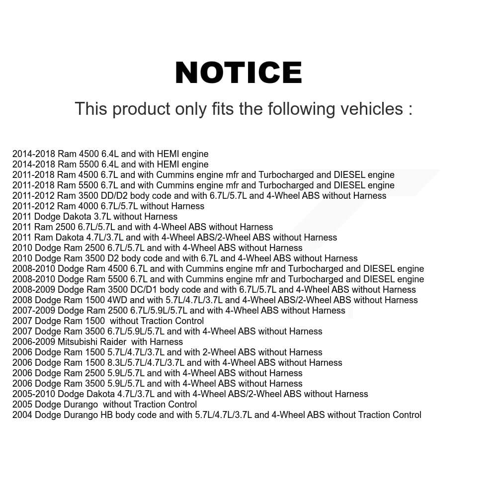 Mpulse - SEN-2ABS0341 - Rear ABS Wheel Speed Sensor image 2